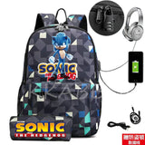 18inch Laptop Backpack with USB Charge, Outdoor Travel Mochila Bag