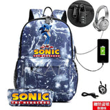 18inch Laptop Backpack with USB Charge, Outdoor Travel Mochila Bag
