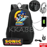 Anti-Theft School Backpack for Boys Girls Rucksack Men Women