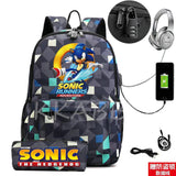 Anti-Theft School Backpack for Boys Girls Rucksack Men Women
