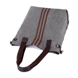 Large Capacity Women's Canvas Handbag Casual Shoulder Bag Vintage Crossbody