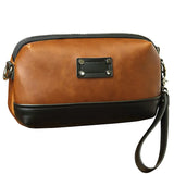 Men Wallet Long Zipper Clutch Handy Bag High PU Leather Purse