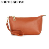 Small Leather Messenger Bag Women Crossbody Clutch