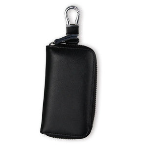 Leather Key Wallets Men & Women Car Key Holder Multi-function Organizer