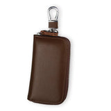 Leather Key Wallets Men & Women Car Key Holder Multi-function Organizer