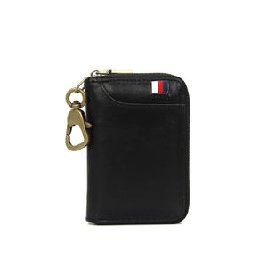 Leather Key Wallets Men keychain Car Key Case Multifunction Organizer Wallet