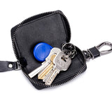SOUTH GOOSE Leather Car Key Holder Organizer Smart Keychain