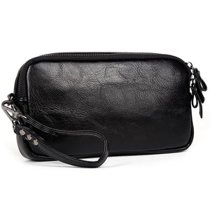 Men Wallets Classic PU Leather Long Purse Male Business Large Capacity Clutch Ha