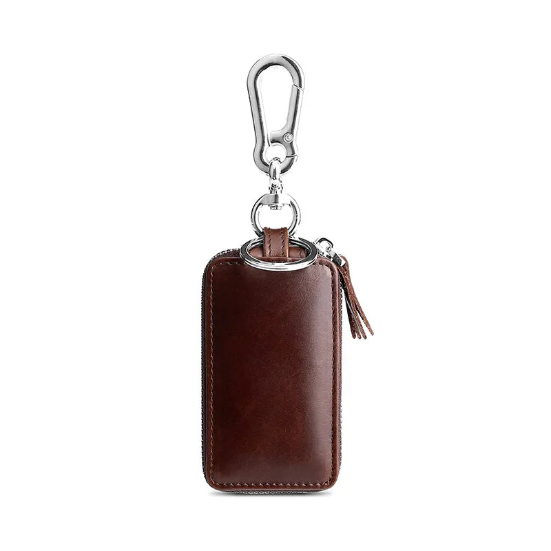 SOUTH GOOSE Leather Key Wallets Multifunction Key Case Keychain