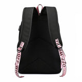SPYFAMILY Anime School Bag USB Charging Backpack