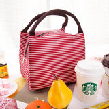 SUN EIGHT Fresh Food Bag Breakfast Bag Handbag Keep Warm Lunchbag