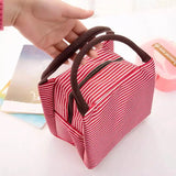 SUN EIGHT Fresh Food Bag Breakfast Bag Handbag Keep Warm Lunchbag