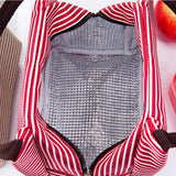 SUN EIGHT Fresh Food Bag Breakfast Bag Handbag Keep Warm Lunchbag