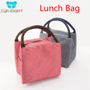 SUN EIGHT Fresh Food Bag Breakfast Bag Handbag Keep Warm Lunchbag