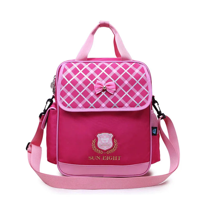 Zippers Primary School Bags Shoulder Totes Kids Bag Lunchbag