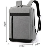 SUUTOOP Nylon Laptop Backpack USB Charging Travel Schoolbag