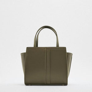 Square Chain Messenger Bag Textured Crossbody Shoulder Bag