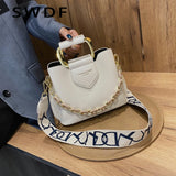 Women's PU Leather Crossbody Bags Short Handle Shoulder Purses Handbag