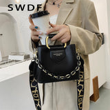 Women's PU Leather Crossbody Bags Short Handle Shoulder Purses Handbag