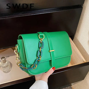 Women's Pu Leather Crossbody Bag