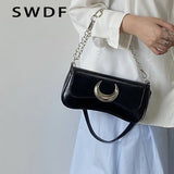Chian Leather Shoulder Bags for Women Side Bag Crossbody Handbags and Purses