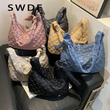 Winter Women's Shoulder Bag High Capacity Crossbody Tote