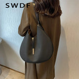 Small Shoulder Crossbody Bag Women Spring Faux Suede Handbag Tote