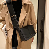 Leather Underarm Shoulder Bag for Women Ladies Crossbody Messenger Sac