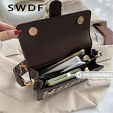 Retro Woolen Square Bag & Shoulder Bag Messenger Bag Purses and Handbags