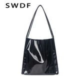 Vintage Women Shoulder Bags Large Capacity Tote Handbags