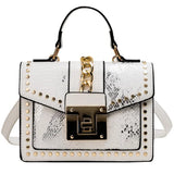 Serpentine Crossbody Bag for Women: Stylish Messenger Bag with Handle