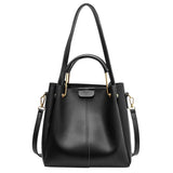 Retro Winter PU Leather Crossbody Shoulder Bags for Women