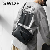 Soft Trunk Bags Women Square Shoulder Bag Mini Handbag Chain Purse