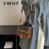 Small Flap Shoulder Bag for Women Casual Crossbody Bag