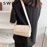 Small Flap Shoulder Bag for Women Underarm Crossbody Handbag