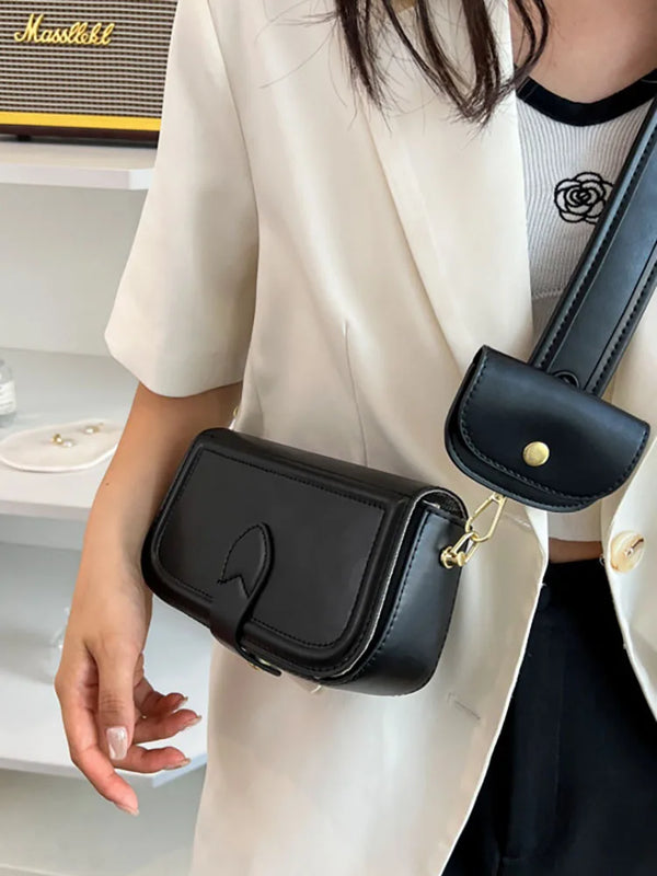 Small Woven Crossbody Shoulder Bag for Women
