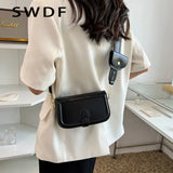 Small Woven Crossbody Shoulder Bag for Women