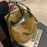 Small Suede Crossbody Sling Bags Women Winter Handbag