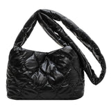 Ultralight Down Crossbody Bags for Women Nylon Shoulder Bags