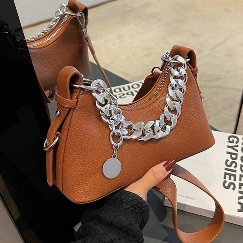 Vintage Chain Mini Women's Bag Shoulder Messenger Bag Handbags