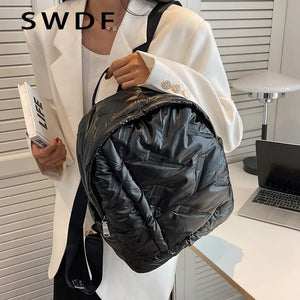 Waterproof Ultralight Down Backpack for Women