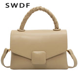 SWDF Women Handbags Rope Handle Ladies Shoulder Crossbody Totes