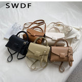 SWDF Women Handbags Rope Handle Ladies Shoulder Crossbody Totes