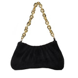 Plush Shoulder Handbag Chain Winter Bag Women Shoulder Bag