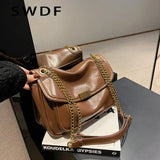 Oilskin Women's Shoulder Bag Chain Bag Messenger Bag