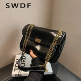 Oilskin Women's Shoulder Bag Chain Bag Messenger Bag