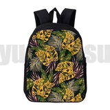 Hawaii Style 3D Backpack 12/16 Inch for School Girls Women Travel