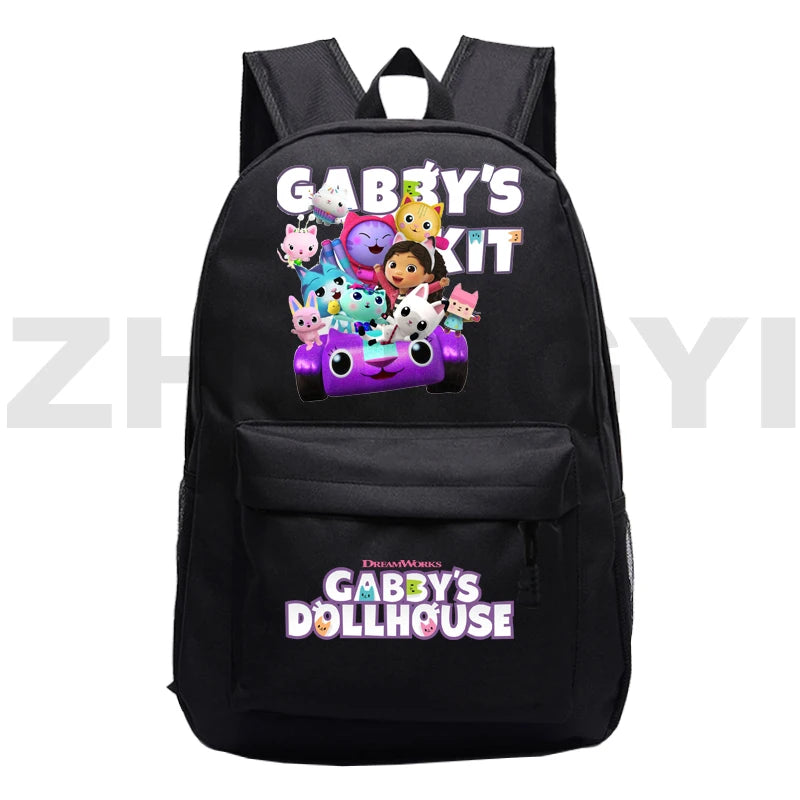 Gabby Cats Anime Schoolbag Kids Backpack