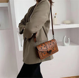 Sac A Main Femme Bag Women Rivet Bag