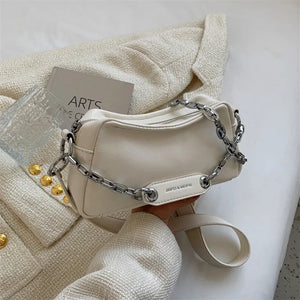 Y2K Stylish Retro Chain Messenger Shoulder Bag for Women